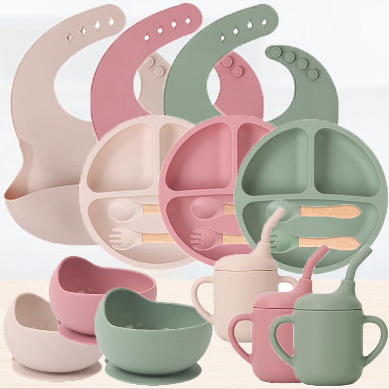 Baby Food Kids - Conjunto de utensílios de mesa de