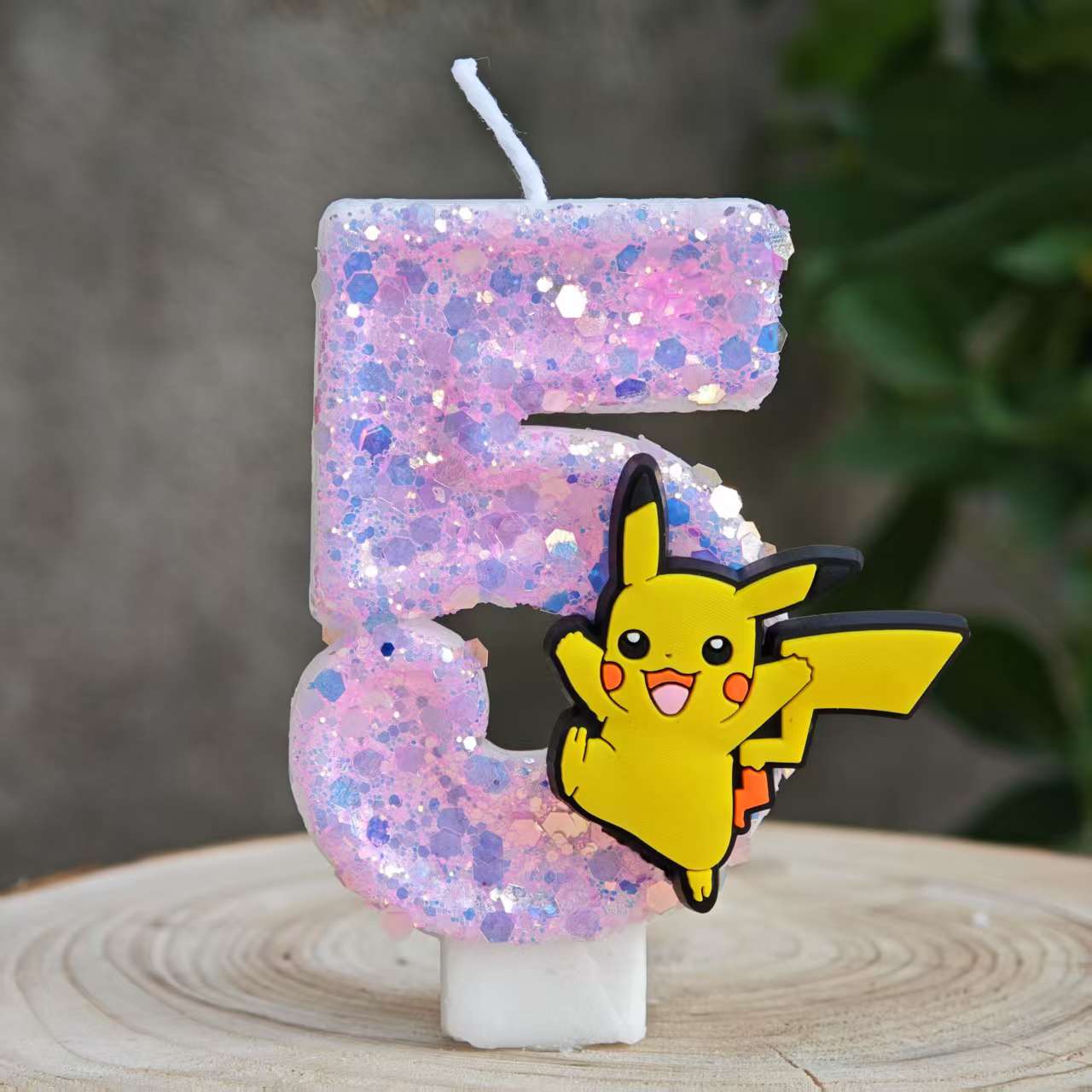 Baby Food Mixer - Pikachu pokémon velas 0-9 número decoração