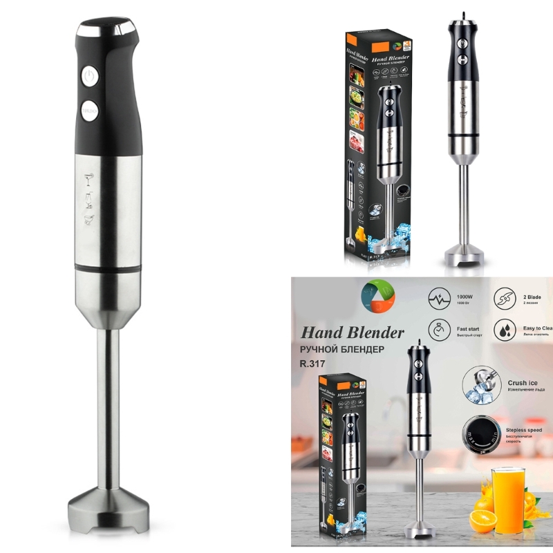 1000W Elétrica Imersão Mão Ble - Baby Food Mixer avaliação e preço