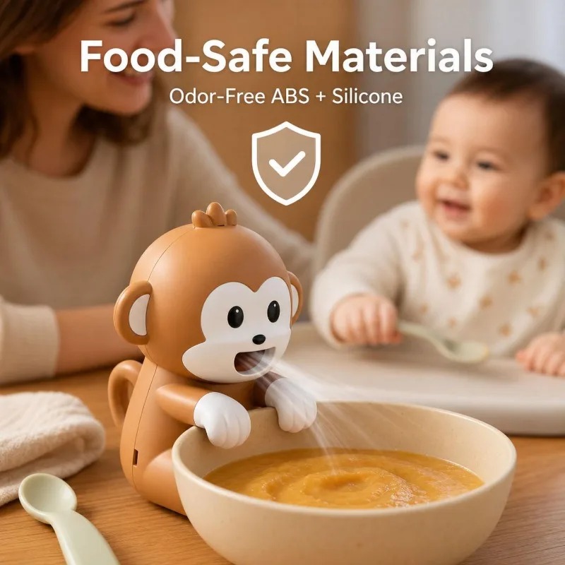 Ventilador Portátil em Forma d - Baby Food Kids avaliação e preço