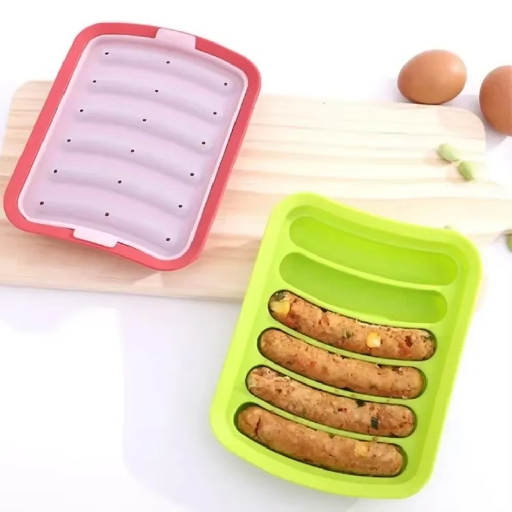 Molde de salsicha de silicone  - Baby Food Meat avaliação e preço