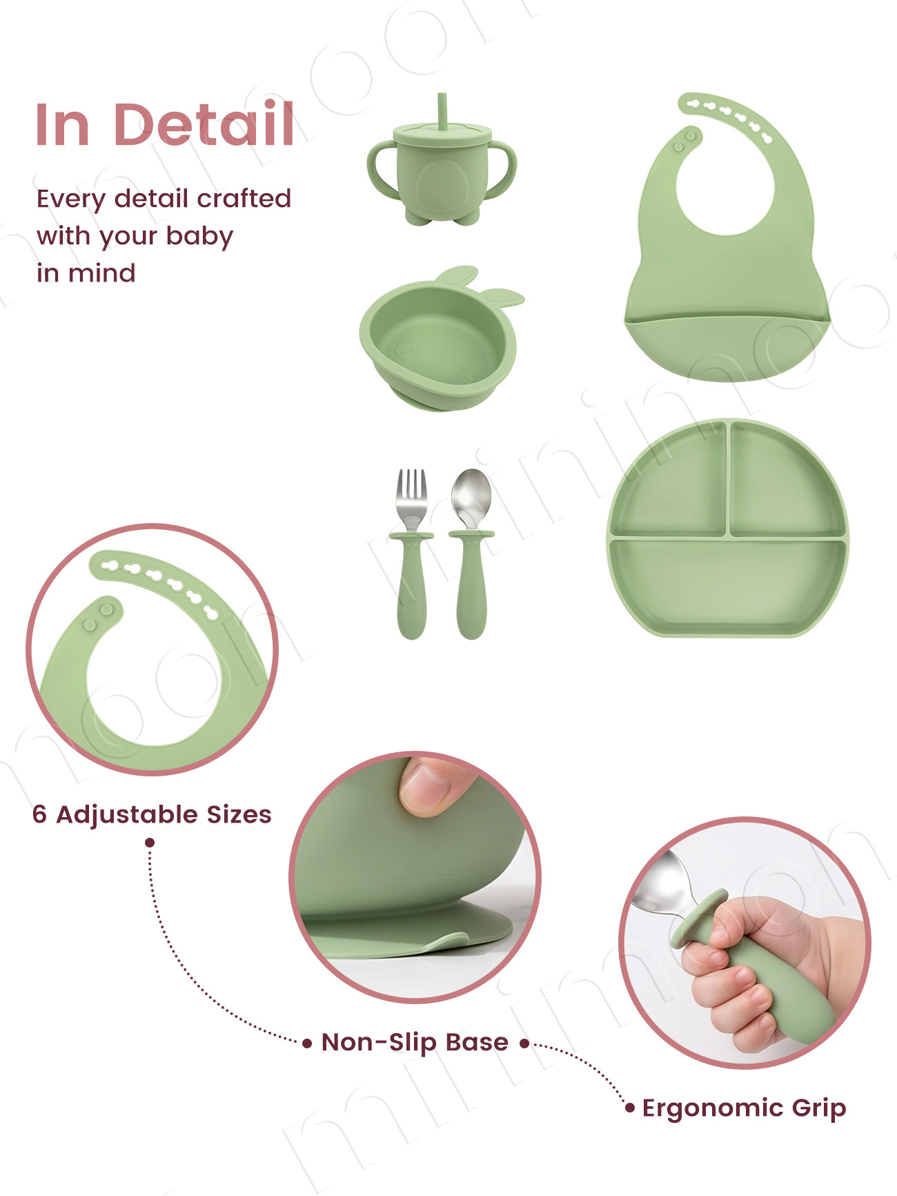 Conjunto de utensílios de alim - Baby Food Kids avaliação e preço