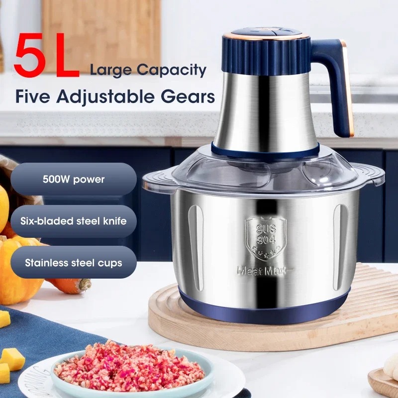 Moedor de Carne Elétrico 5L de - Baby Food Meat avaliação e preço